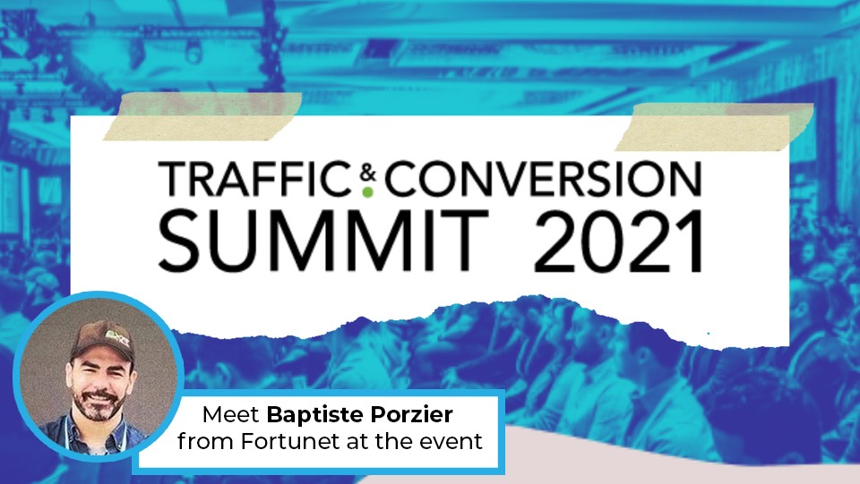 Meet Baptiste Porzier from Fortunet at the T&amp;C summit in San Diego between September 13 -15. Book a meeting now: bit.ly/3z7aZfs