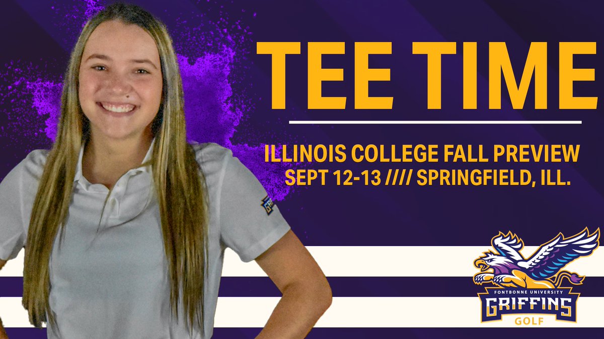 FBUGriffins's tweet image. Good luck to women’s golf competing the next two days at Illinois College! #FBUGriffins #SoarHigher