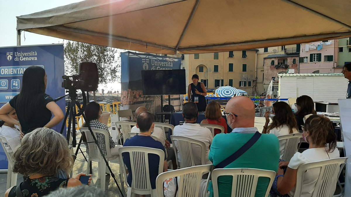 Al Festival della Comunicazione di Camogli parliamo di #patellaferruginea nell'ambito del nostro progetto #Relife @LIFEprogramme @FestivalCom #restoration #conservation