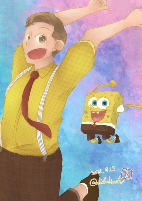 スポンジボブミュージカルのtwitterイラスト検索結果