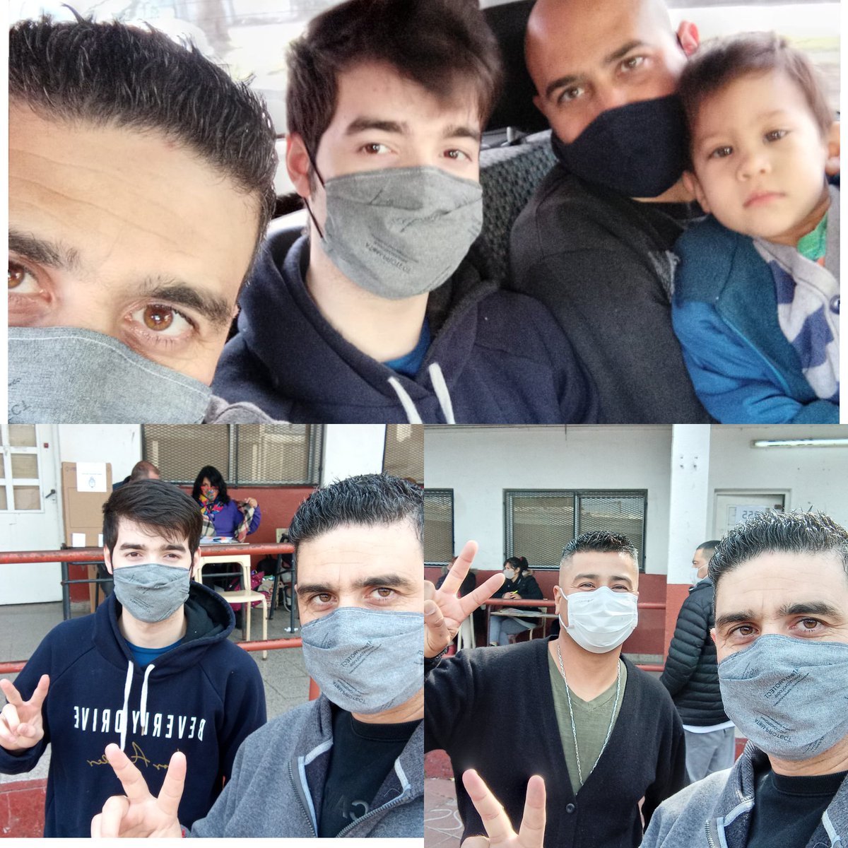 Día de votación en Familia!!!! Con alegría y convicción, por #LaVidaQueQueremos ☀️🇦🇷✌✌️
#lavidaqueElegimos
<a href="/magariovero/">Verónica Magario</a> <a href="/Kicillofok/">Axel Kicillof</a>