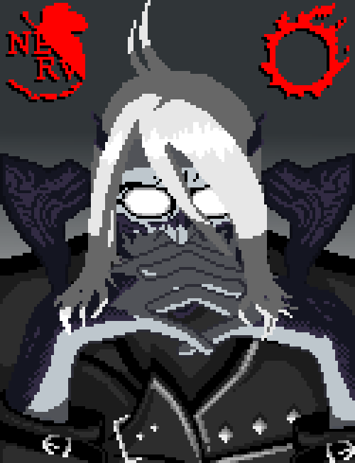 TheTsukmin's tweet photo. Doodle of my friend and co-tank, who literally can (not) stop winning.
#pixelart #FFXIV #neongenesisevangelion https://t.co/LRBtXczAh6