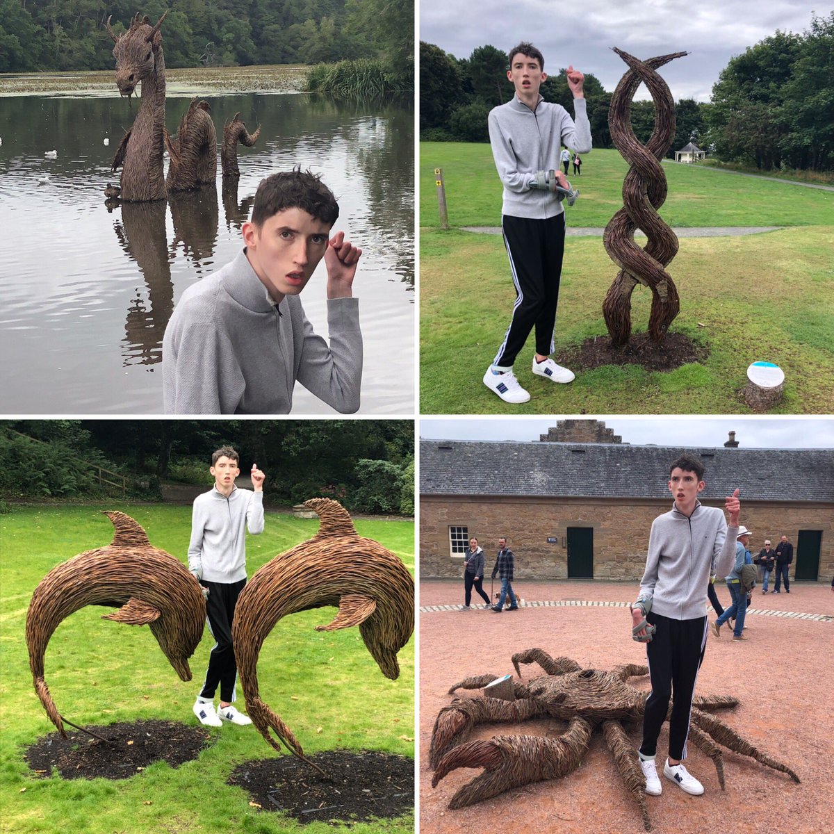 Kerry-L.I.Am Wilson (@onekerryliam) on Twitter photo Fab day <a href="/Culzeancastle/">Culzean Castle & Country Park 🏰🏴fan</a> looking for the handmade statues with Wee Rocky. Managed 10 out of the 15 today 😊 Fab day <a href="/Culzeancastle/">Culzean Castle & Country Park 🏰🏴fan</a> looking for the handmade statues with Wee Rocky. Managed 10 out of the 15 today 😊