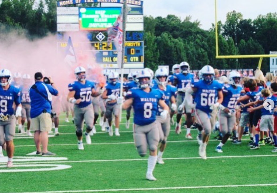 The Raiders took on West Forsyth on Friday, and it was the first time fans have been in Raider Valley in one year.

<a href="/evanvcrowell/">Evan Crowell</a> detailed what happened in the game and how Walton continued to stay competitive over four quarters. 

Link: sites.google.com/waltonsportsme…