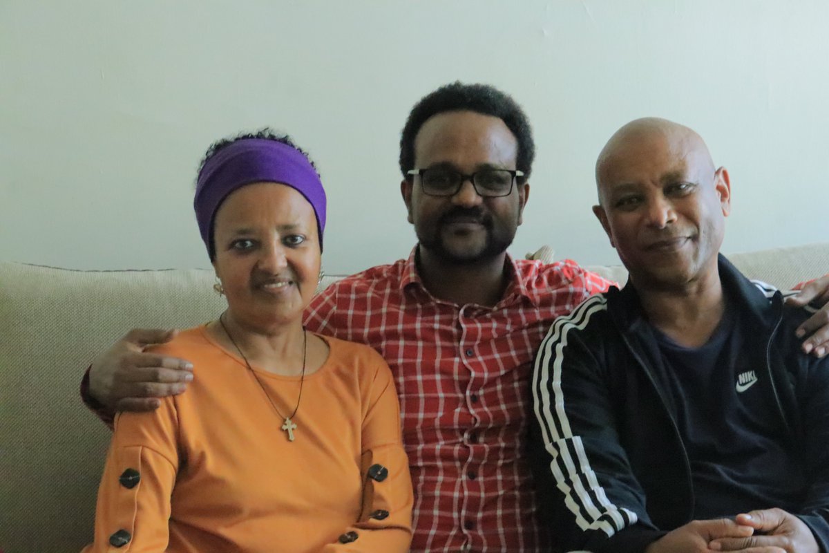 EthioRiseUp's tweet photo. Today, we have met an amusing human rights activist #PanAfrican #DevelopmentAdvisor Dejene Assefa @dejene_2011. Mr. Dejene urged all Ethiopians to participate in all social media to defuse the fake News.   @SamsonMichailo1 https://t.co/yamu8WfYXQ