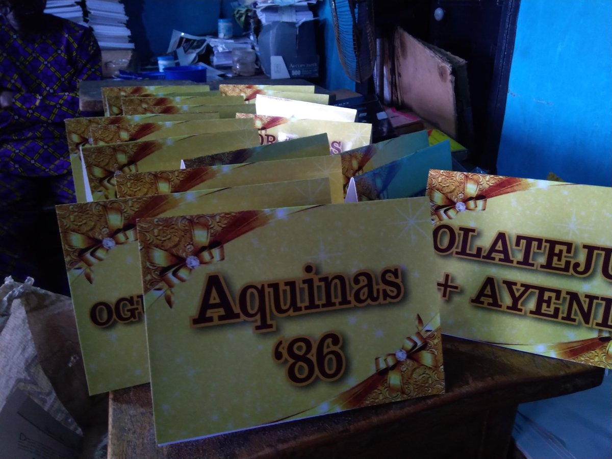 SegzyBen's tweet image. Are you an #EventsPlanner? Or you love planning an #Events?
Let us at #SegzyBenComm Be your surest plug to prints all your #TableTags as Low as N200 for each of the tags.

Call / Whatsapp
 +2348063030221.

#EventsPlanners #EvetsPrints #EventsTags #EventsTableTags
#EventsPrinting