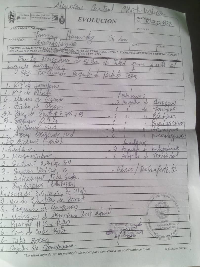 El profesor Franzyuri requiere de valiosa ayuda para ser intervenido con urgencia. Todo aporte económico o de insumos es importante...Un RT también es de gran ayuda!! Gracias por tu ayuda!!🙌🙏🤝 <a href="/FaCE_UC/">FaCE-UC</a> <a href="/UCarabobo/">Universidad de Carabobo</a> <a href="/fopediuc/">Fopediuc SALUD</a>