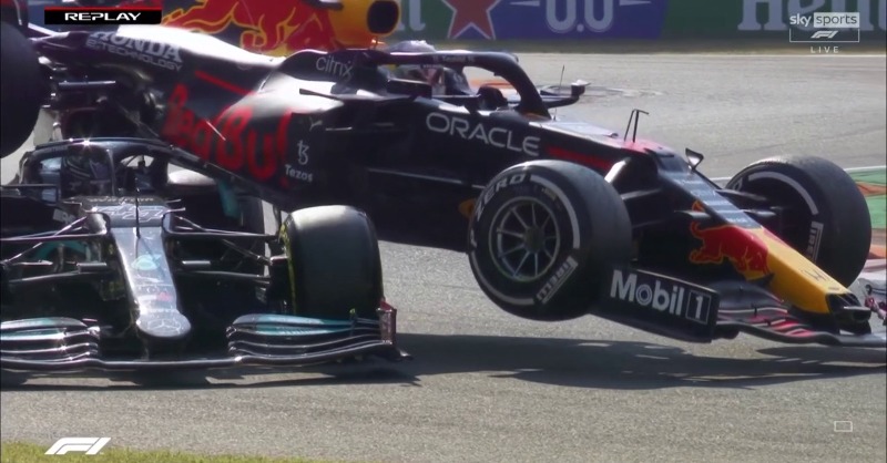 SkySportsF1's tweet photo. BREAKING: Max Verstappen receives three-place grid penalty for the #RussianGP after Lewis Hamilton crash

#SkyF1 | #F1