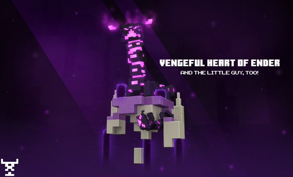 Minecraft dungeons vengeful heart of ender #minecraftdungeons