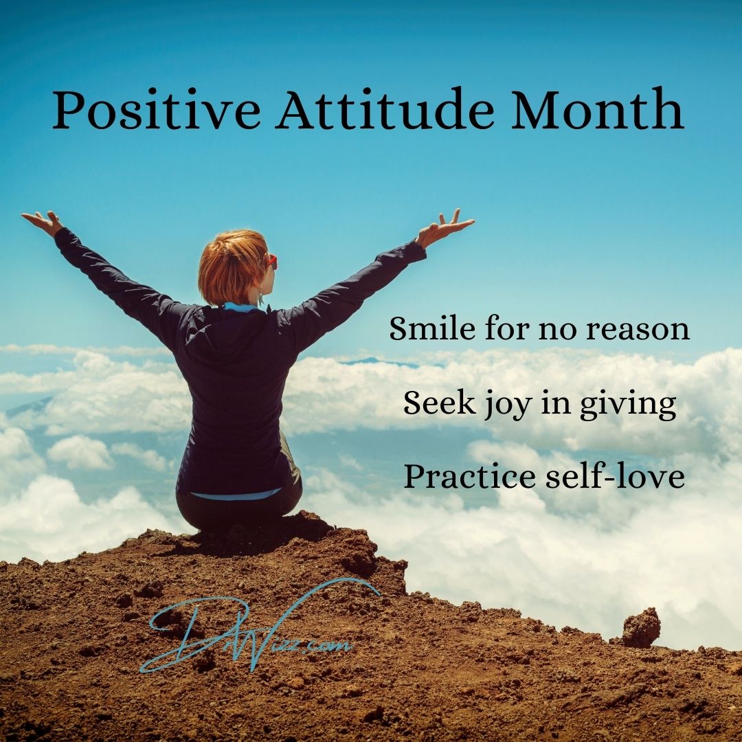 DrEddyClinic's tweet photo. RT @DocWizz: We're at the end of Positive Attitude Month, but that doesn't mean your happiness is over! Continue taking small steps to create big optimistic changes in your life! Smile for no reason, seek joy in giving, and practice self-love!
#docwizz #… https://t.co/3X3ZhQiXec