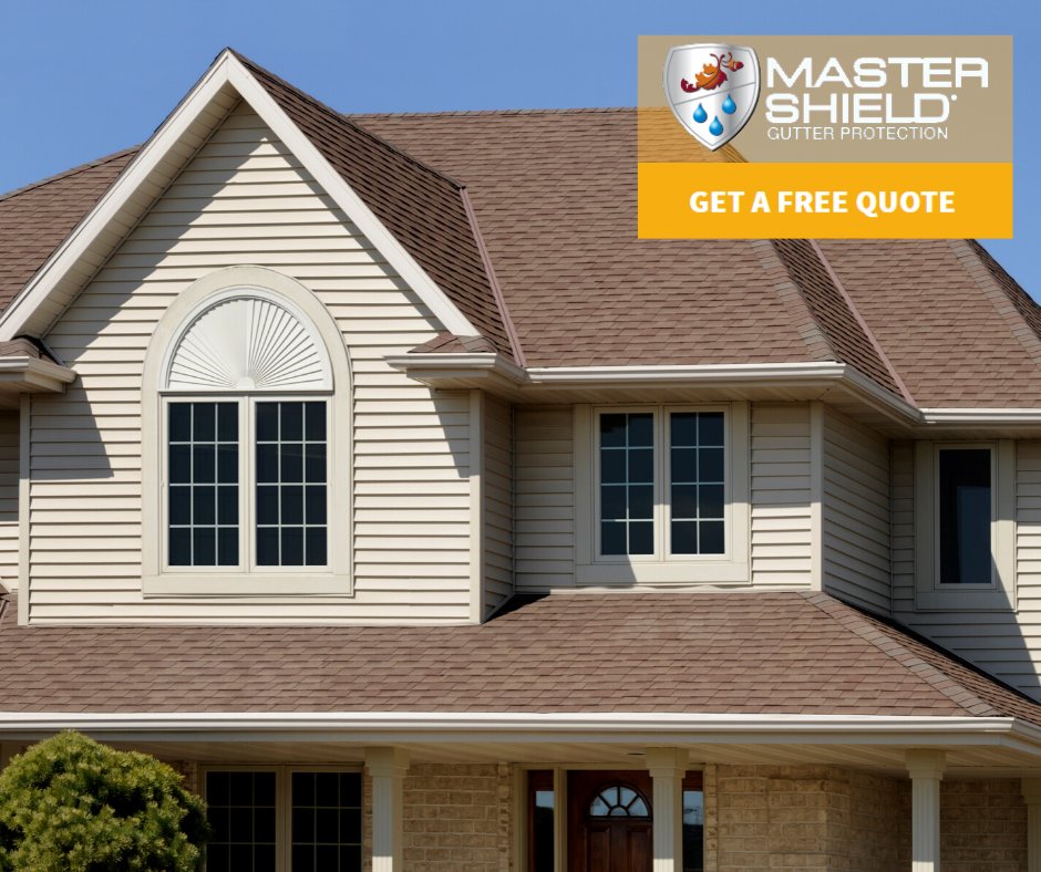 MastershieldKC's tweet photo. We don't want to just sell you a product, we want you to feel confident that our product is right for you. Schedule your free on-site consultation so you can see MasterShield gutter guards work for yourself. Call 833-83-SHIELD. #MasterShield #GutterGuards #PremiumGutterGuards https://t.co/OENDDDdImm