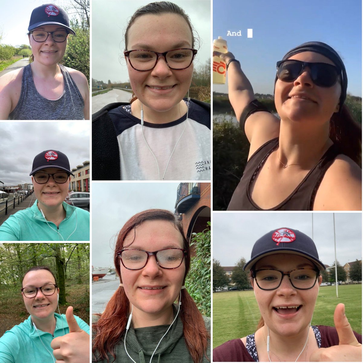 1 week to go 😬 <a href="/Great_Run/">Great Run</a> #bristol10k for <a href="/AlopeciaUK/">Alopecia UK</a>. This time last year I hadn’t run 1k let alone 10k! Excited and nervous, but it’s going to be amazing. Especially with my sister at the finish line. This is for her 💙 bit.ly/3hquI45