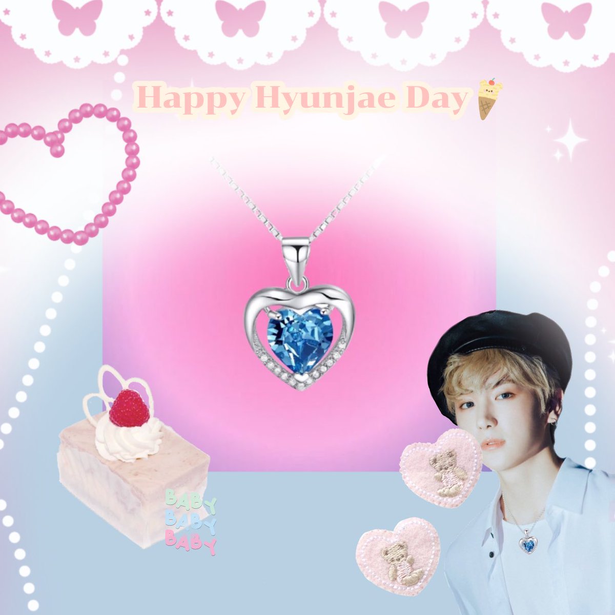 แจกสร้อยคอเงินบาร์บี้เจ้าหญิง🪄🎀 
สุ่มจากรี 1 คนคับ ˘͈ ᵕ ˘͈ ♡♡♡

#HAPPYHYUNJAEDAY
#더보이즈의_생일_재현입니다
#OurPresentHyunjaeDay