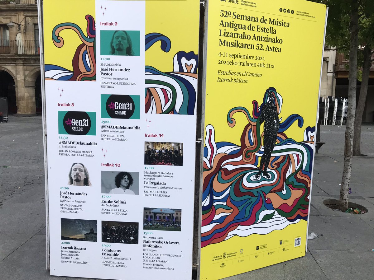 onofreserer's tweet photo. Fin de semana mágico con @regalada_la en #SMADE52
Gracias @raquelandueza 😊
@cultura_na
@DiariodeNavarra
@FundBaluarte https://t.co/D4s7FeoKgD