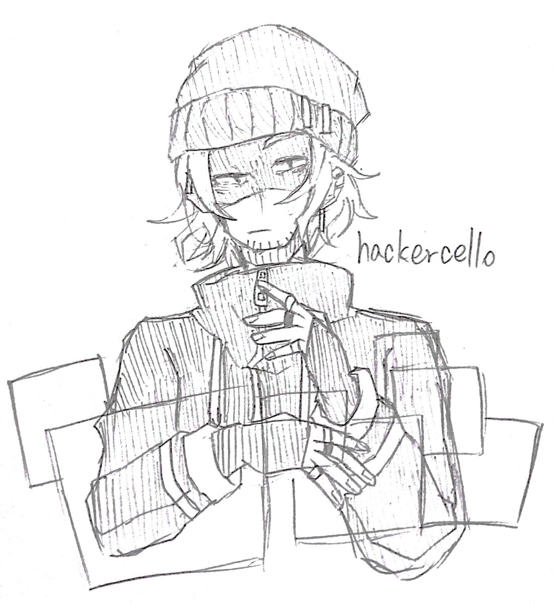 Image_100days's tweet photo. #hackercello
初描き~
かっこよく描けた気がします✨ https://t.co/TpMJQsrW0B
