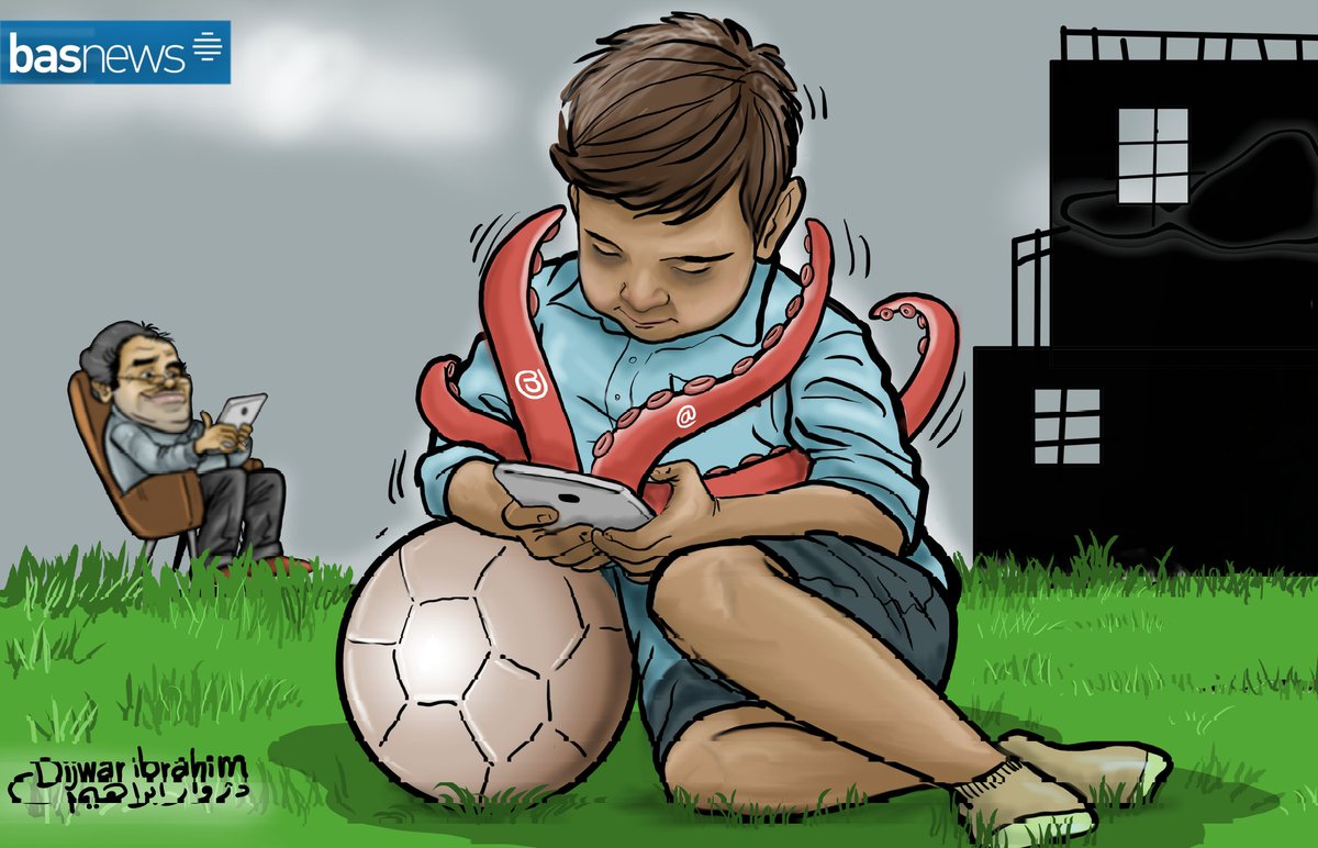 عمل لي عن :
#أنتبهوا_لأطفالكم ؟؟!!
كثرة استخدام وسائل التكنولوجيا والالعاب الالكترونية . تؤثِّر على صحة #الطفل بشكل سلبي؛ إذ تتسبب في التعرّض إلى الصداع وضعف البصر بشكل تدريجي نتيجة إجهاد العينين بصورة مستمرة والتعرّض إلى أشعة #التابلت أو الموبايلات ،