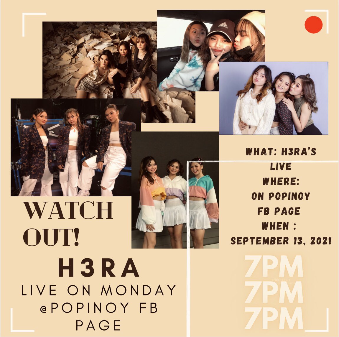 📣📢📣📢📣
See u Tomorrow 7pm on Popinoy FB PAGE! <a href="/PoPinoyTV/">PoPinoy</a>  #H3RA