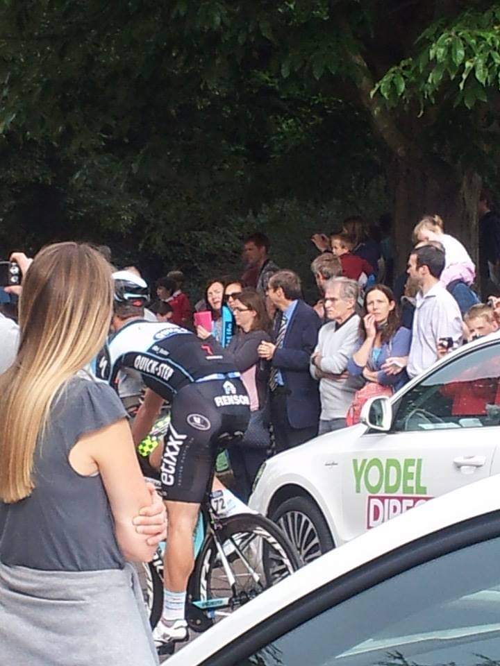 emzyroo122's tweet photo. TBT 7 years agowhen I was working on the @TourofBritain (day six in Bath) for @Dare2b_sports determined to get a picture of @MarkCavendish and he sped by so quick all I got was his arse 😂 https://t.co/YobKRFyPSM
