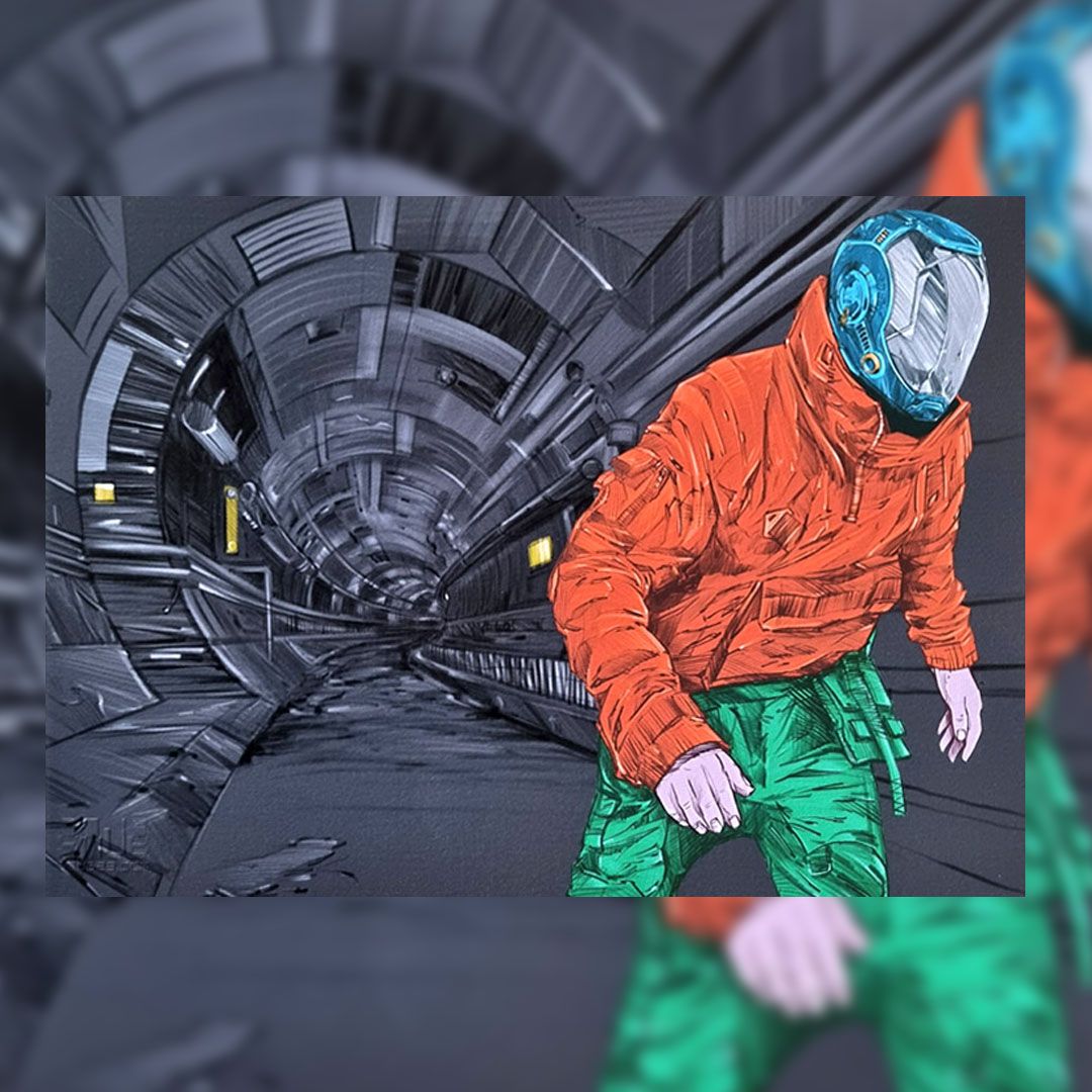 Upfest's tweet image. FUTURE FORWARD 

New print down at the gallery of this incredible mural by @SNUB23 🙌

A3 Giclée print on 300gsm Hahnemühle fine art paper.
Limited edition of 23. Signed, numbered, embossed and dated.

£70 each

#StreetArt #KobraSprayPaint upfest.co.uk