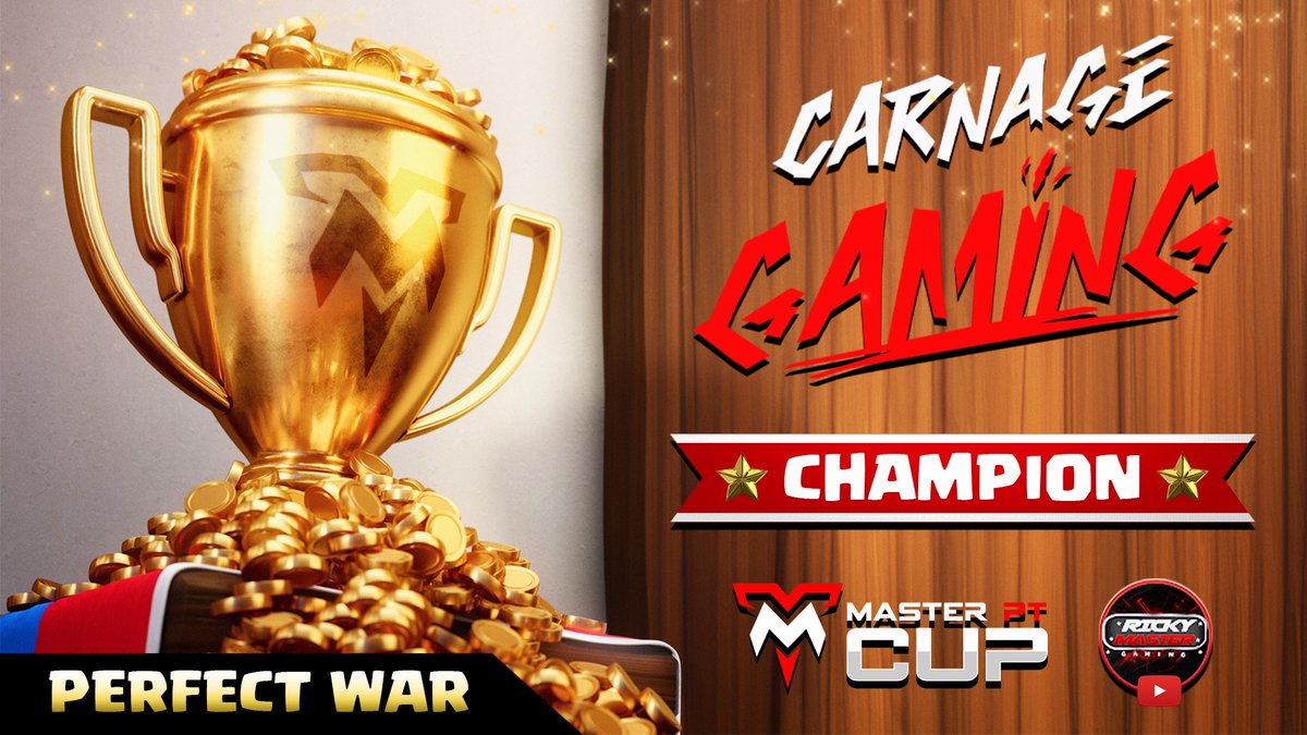 masterptngt's tweet photo. What a final in #masterptcup congratulations to @CGCarnageGaming for the 1st place here the video https://t.co/kskyTodX6y https://t.co/I5Cc4fQqDE