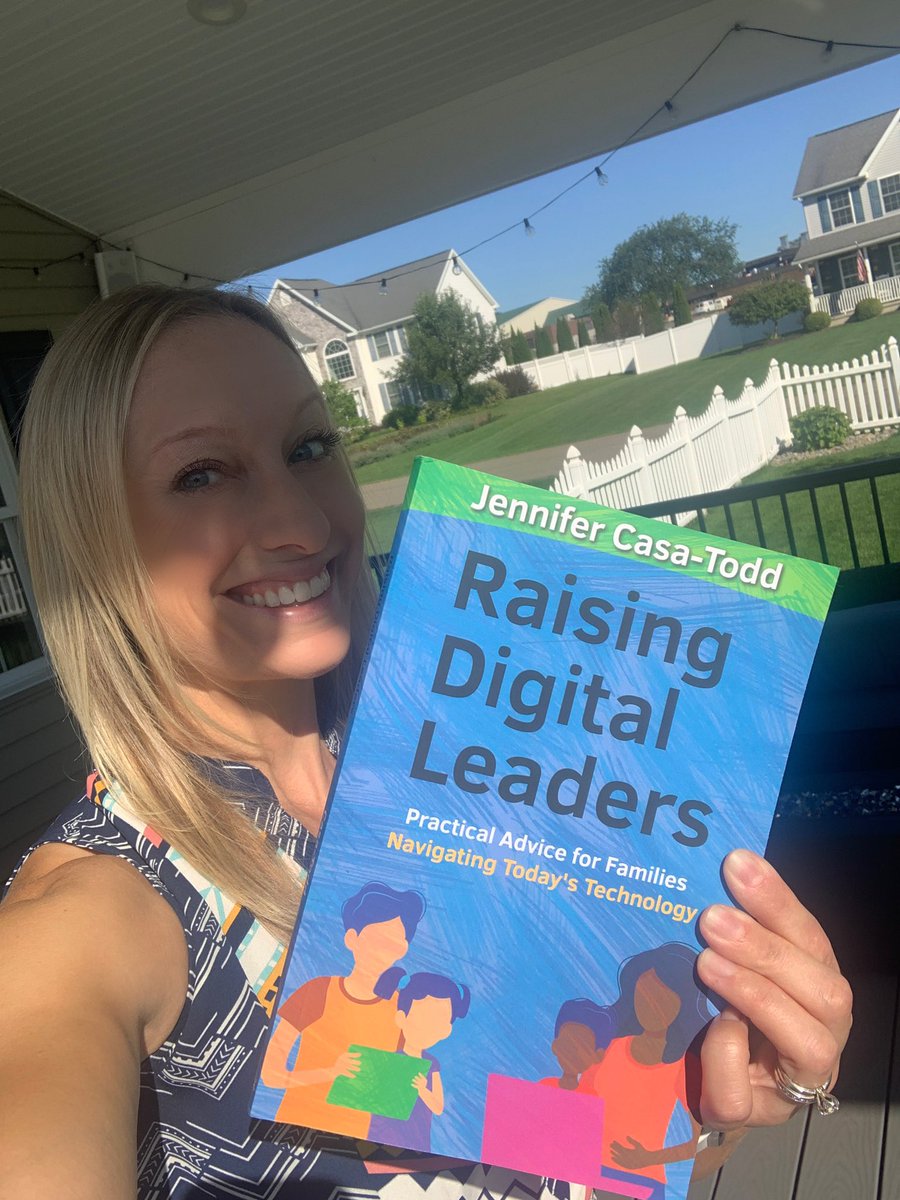 I’m really enjoying this book by @JCasaTodd! Raising Digital Leaders is a must read for families. As a mom of two teens, I appreciate all of the tips and insights to empower our kids to use tech for good— to learn, create, & become digital leaders!

#RaisingDigitalLeaders #edtech