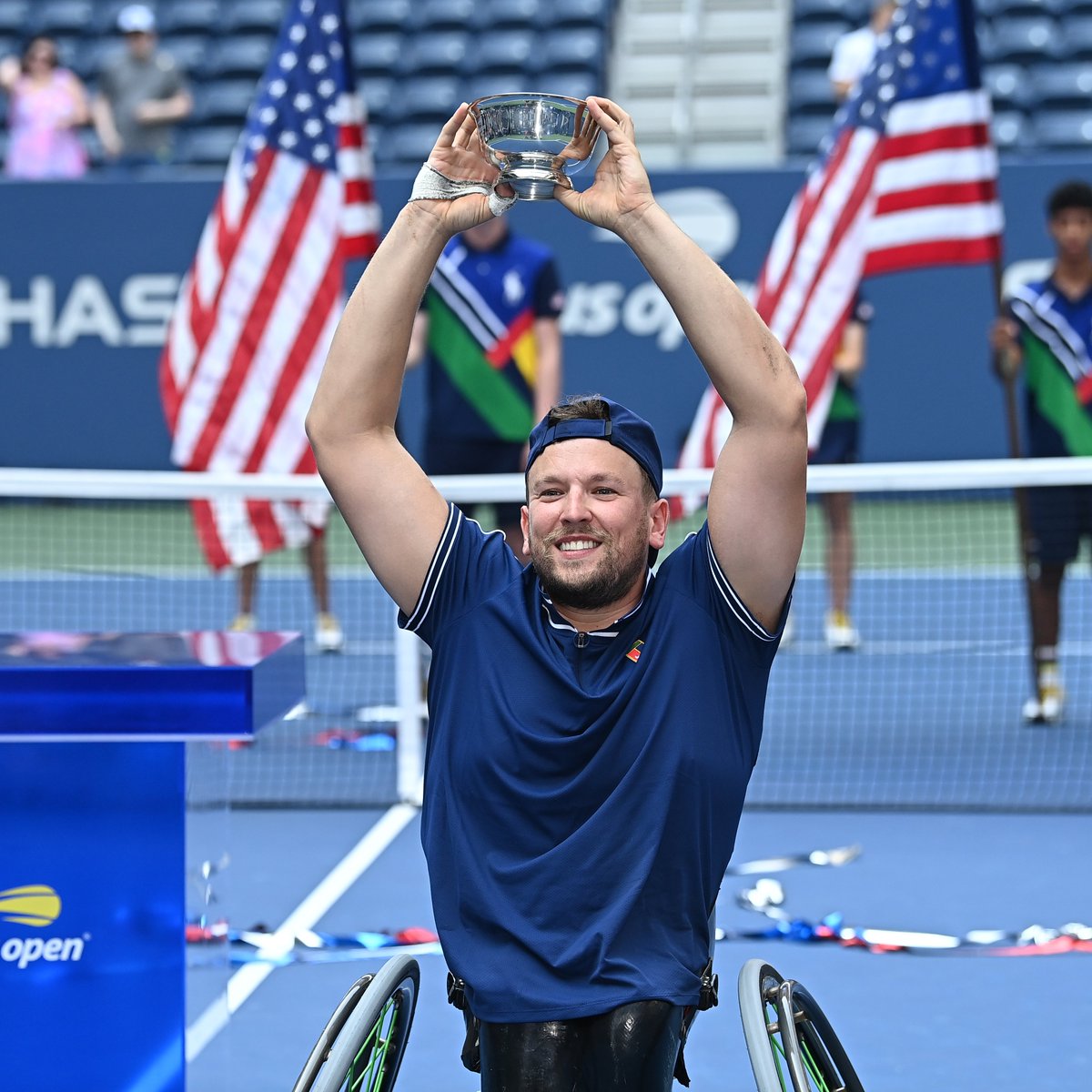 Incredible.

Two historic Golden Slams were captured today in New York by Diede de Groot &amp; Dylan Alcott.
