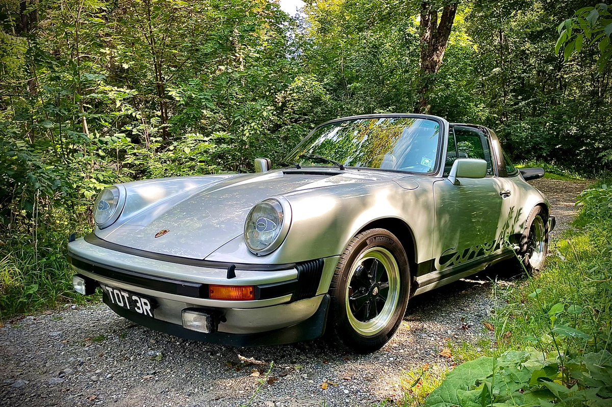 Feeling a #SmokeyAndTheBandit kinda way today 
#AirCooled #FlatSixClassics #1977Targa #Carrera3Targa #AircooledTarga #Classic911 #CarreraTarga #Kahlenberg1683