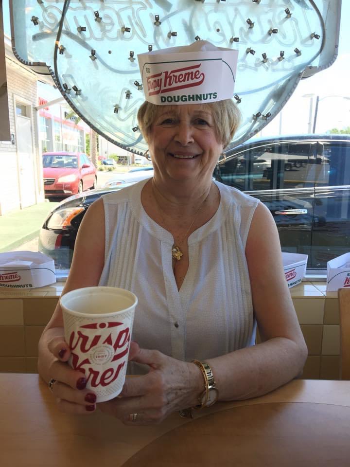 She is the donut queen 🍩
My mom ❤️
<a href="/krispykreme/">Krispy Kreme</a>