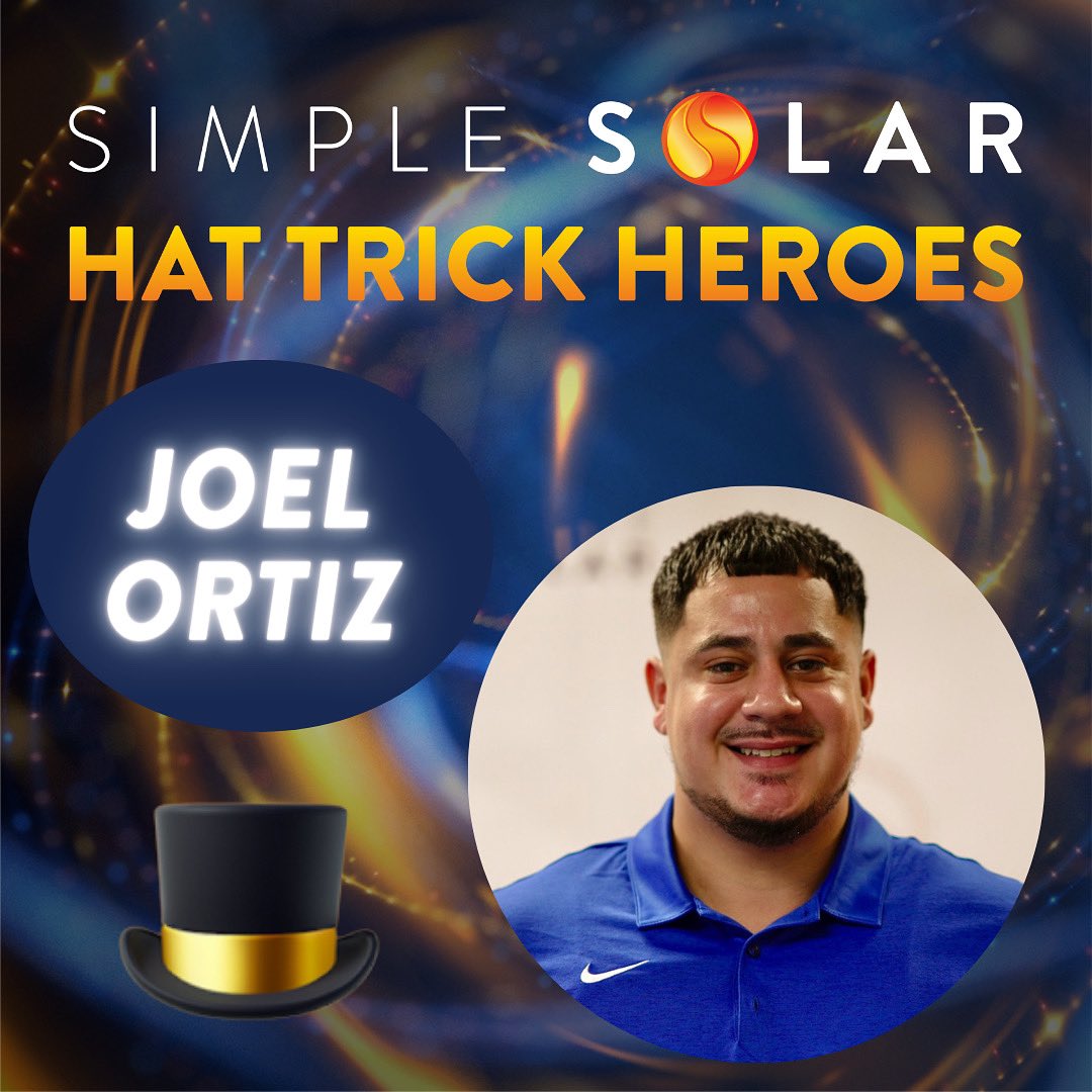 SimpleSolarllc's tweet image. The wins keep rolling in. We ❤️ a 🎩 trick Joel Ortiz‼️#simplesolar #solarmadesimple