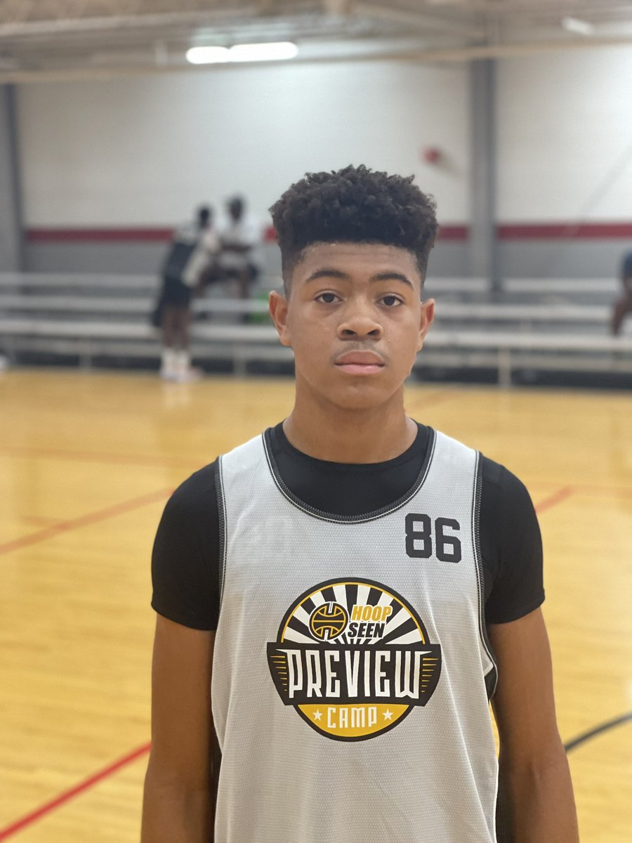 2026 Bryce Dixon (TX) was hooping in his first game of the day at the NextGen Preview. The long guard has a great handle and filled every role necessary to get the W