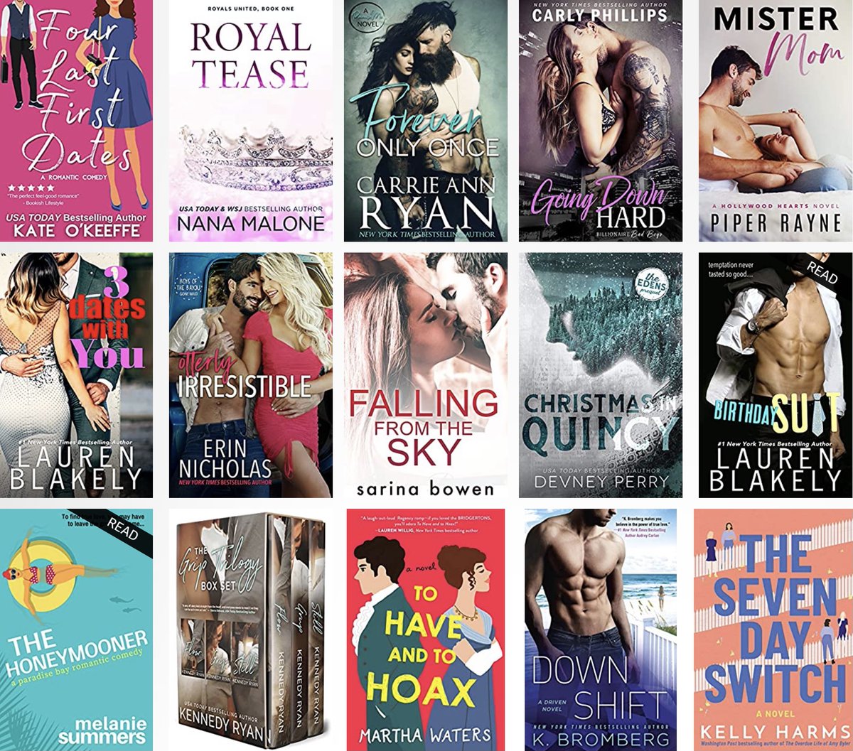 JeevesReads's tweet photo. THIS WEEK'S DEALS AND STEALS!!!  I've collected over 250 free and cheap #kindlebooks from #romance authors I've read or been meaning to try - many are less than $1! Grab them while you can because they change daily!!!!

Complete list at:  https://t.co/FMxM0hhIdC

#kindledeals https://t.co/SsNIPiqBgE