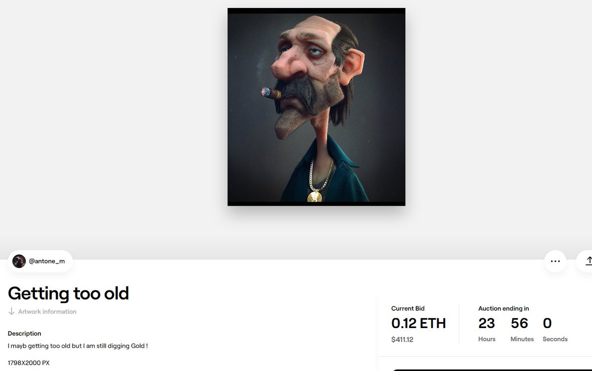 bidding started on one of my drops !! :D thank you so much <a href="/ChezTort/">ChezTort</a> for the support ! 
#nftcollector #Foundation #NFTCommunity #Bitcoin #Crypto 

foundation.app/@antone_m