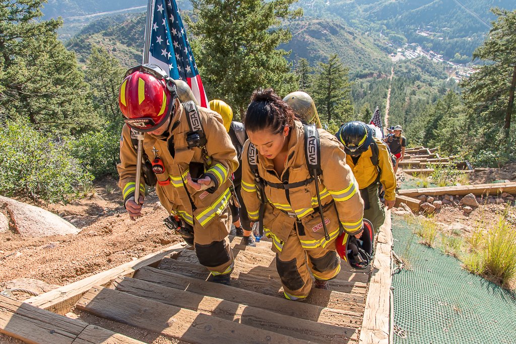 There was a big turn out for 9/11 Manitou Incline tribute climb on the 20th anniversary of the attack. With the temperature climbing into the mid-90s, it was an extra challenging climb
#manitouincline #NeverForget #hike #coloradosprings #coloRADo #COSParks #manitousprings
