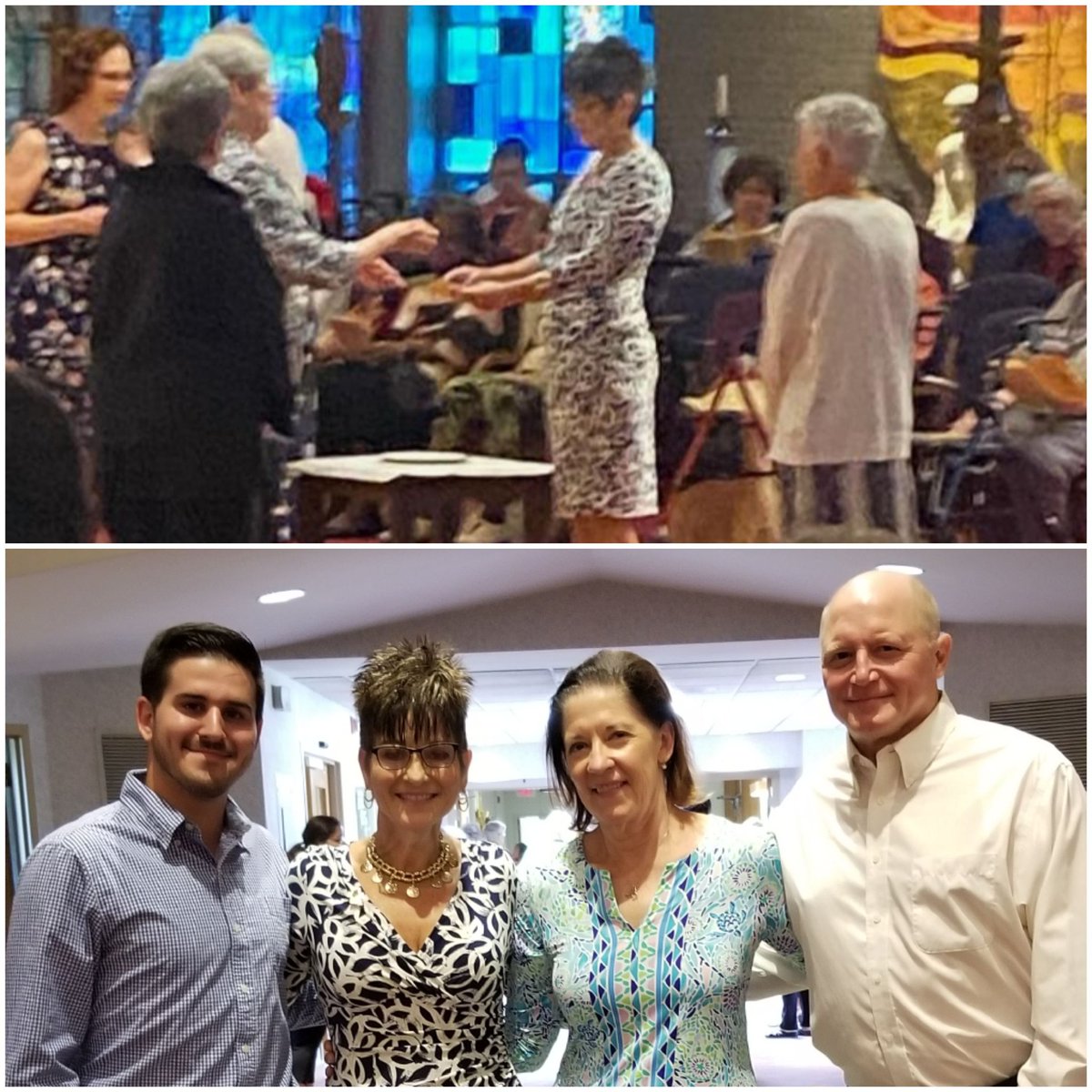 MaryJaneTrapp's tweet photo. I was honored to join Judge Terri Stupica and her family as she became an Associate of the Sisters of Notre Dame. #sistersofnotredame #judgeswhoserveonandoffthebench https://t.co/eYE8MDkPNj
