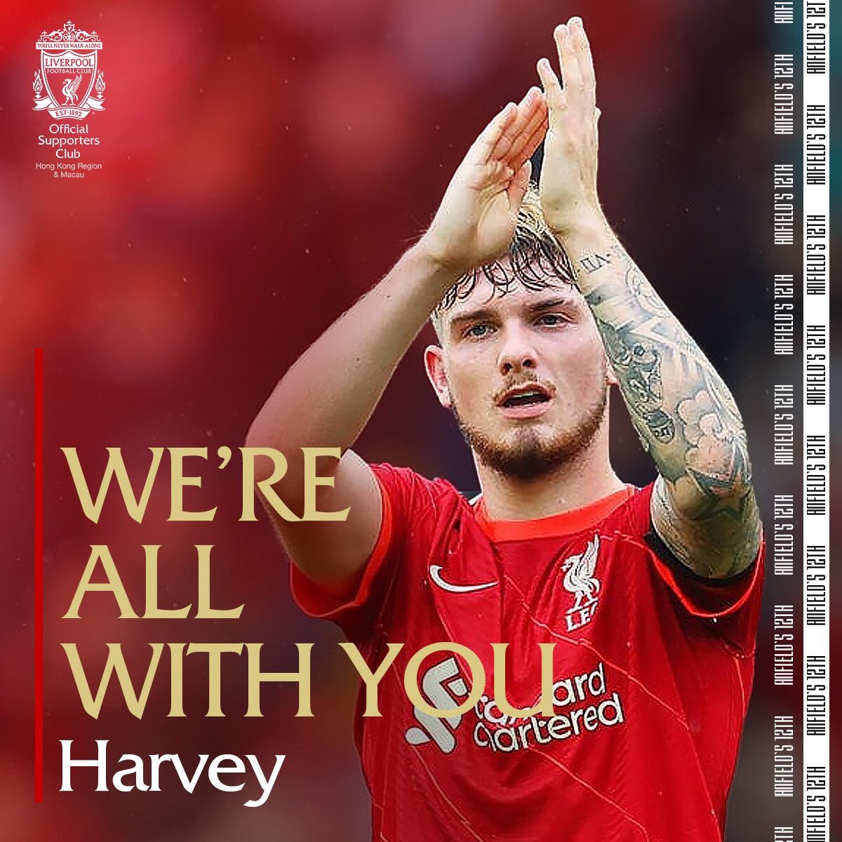 Get well soon, Harvey. ❤️❤️❤️