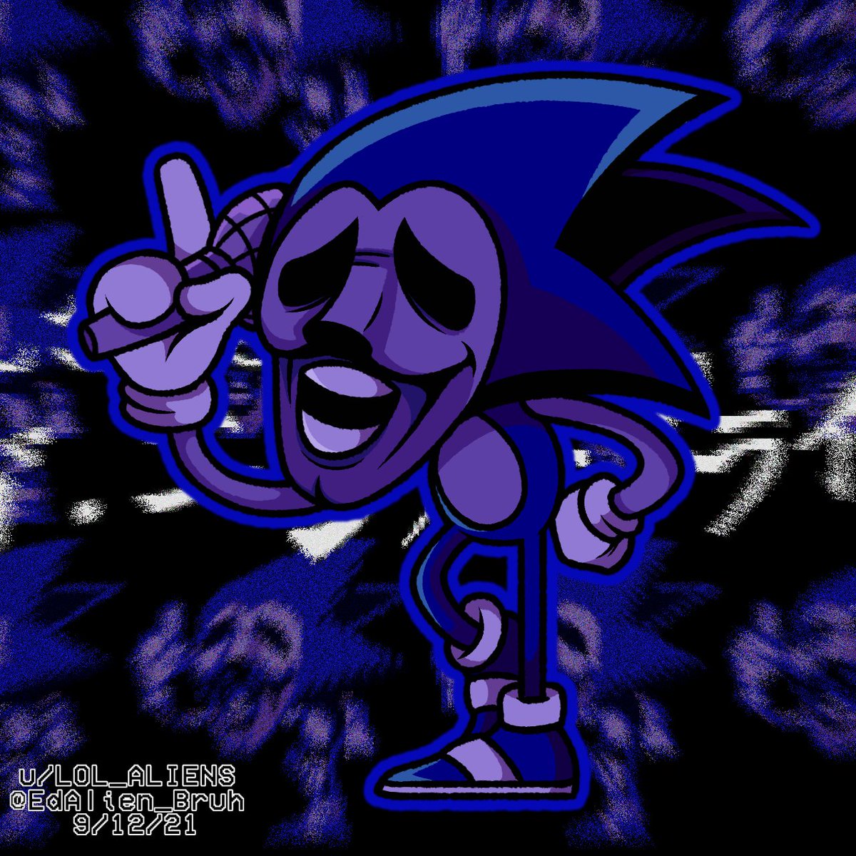 X 上的DIECLICK：「Sonic Majin #sonic #majin #sonicmajin #Creepypasta    / X