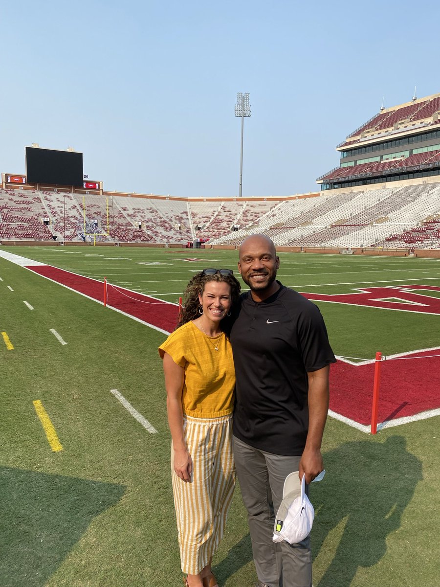 kmav0812's tweet photo. What a fun weekend in Norman spending time with our WCU family in an amazing atmosphere!!💜🏈 https://t.co/eplFNDYefw