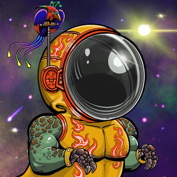 AeroSpaceNFT's tweet photo. The DINOS are here and omg are they amazing better then my expectations @SpacePunksClub #SPC #SPCAL #SpacePunksClub @SpacePunksClub @JRNYcrypto 🔥🔥🔥 https://t.co/lgu98tLbfX
