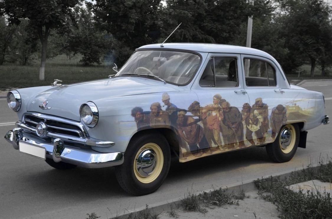 Telki_i_Tachki's tweet image. Бурлаки на Волге.