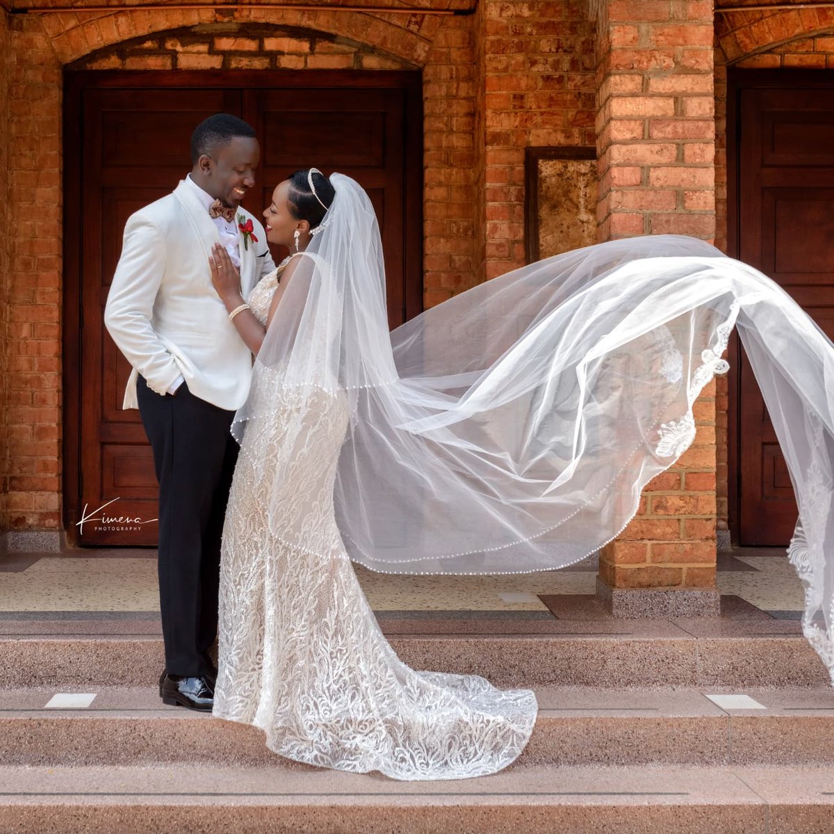 Saphirenahabwe's tweet photo. Been married one day and I am loving it☺️. Can't wait to walk through this journey with you baby @JCWamala https://t.co/tV2MfRdf22