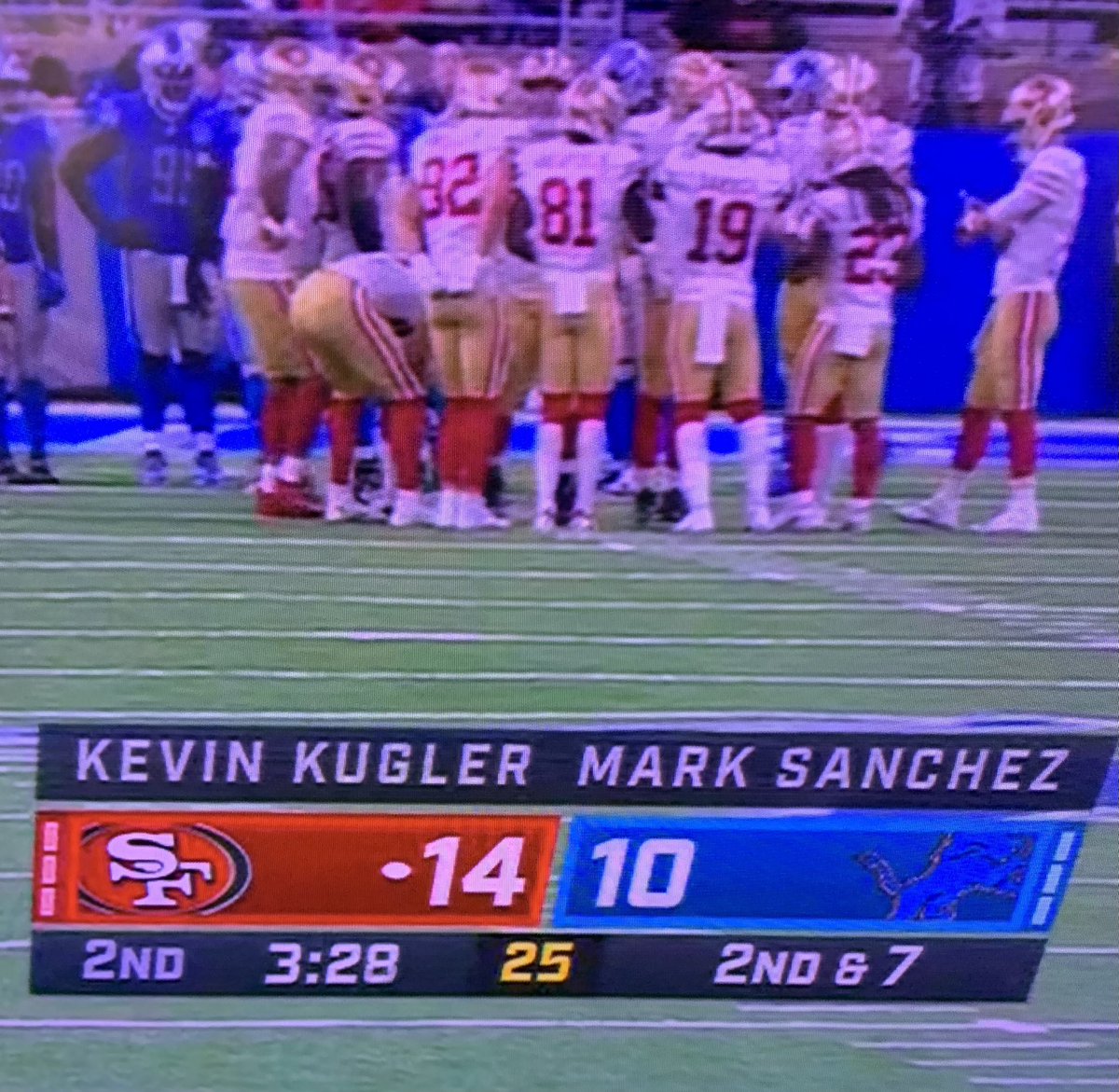 Master_Chadley's tweet image. -14? (Tiny 🏈 or minus sign?)