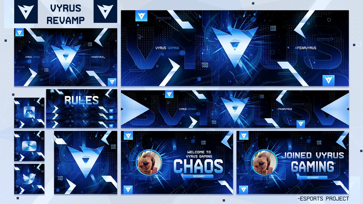 ChaosDZN's tweet photo. Esports Project For @vyrusggs

First time making something like this and learned many new things throughout 

Spent a lot of time so ♻️+❤ is appreciated https://t.co/uG3q135jXW