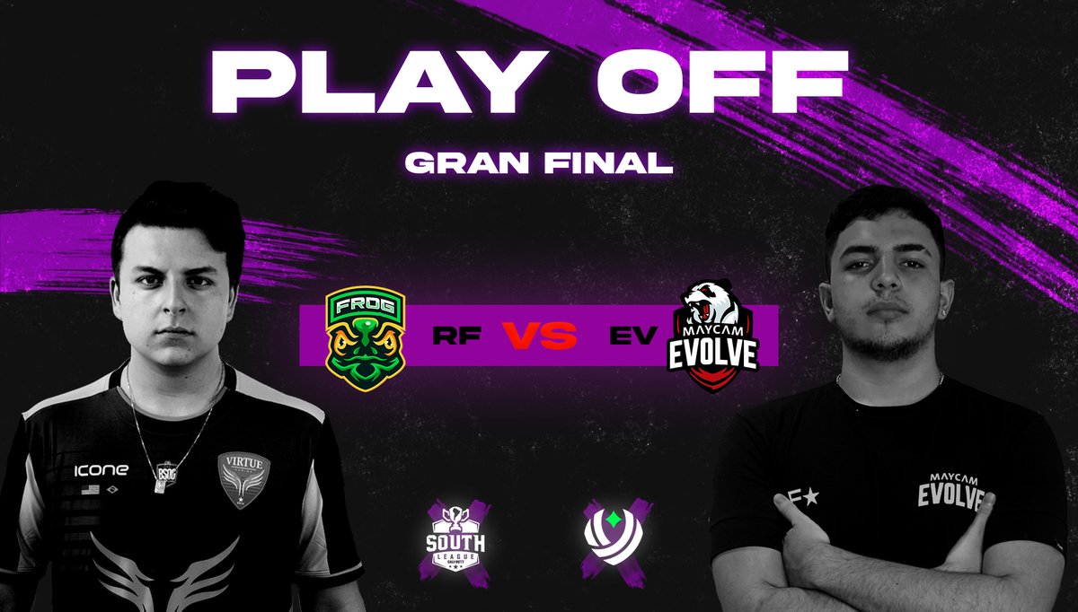 FINAL | Dia 5 | #SouthLeague | #COD 

💥HOY ES LA GRAN FINAL💥

<a href="/RoyalFrogBR/">RoyalFrog 🐸</a> 🆚 <a href="/MaycamEvolve/">MAYCAM EVOLVE</a> 
 
🕗Desde las: 21hs 🇦🇷🇧🇷🇨🇱 | 19hs 🇨🇴🇲🇽🇵🇪

#ONESPORTS #LatamChallengers