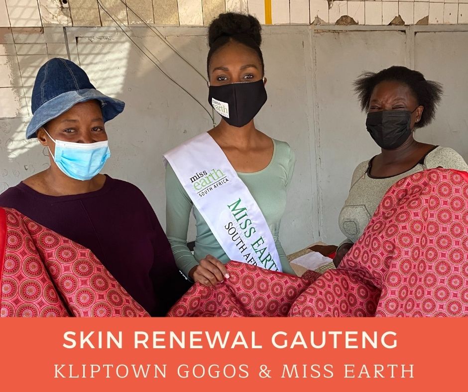 The newly announced Miss Earth South Africa was out in Kliptown recently exploring this forgotten area of Soweto. She met The Kliptown Gogos & pledge her support to their local community vegetable garden. 
#SkinRenewalSA #community #KliptownGogos #CommunityGarden #MissEarthSA