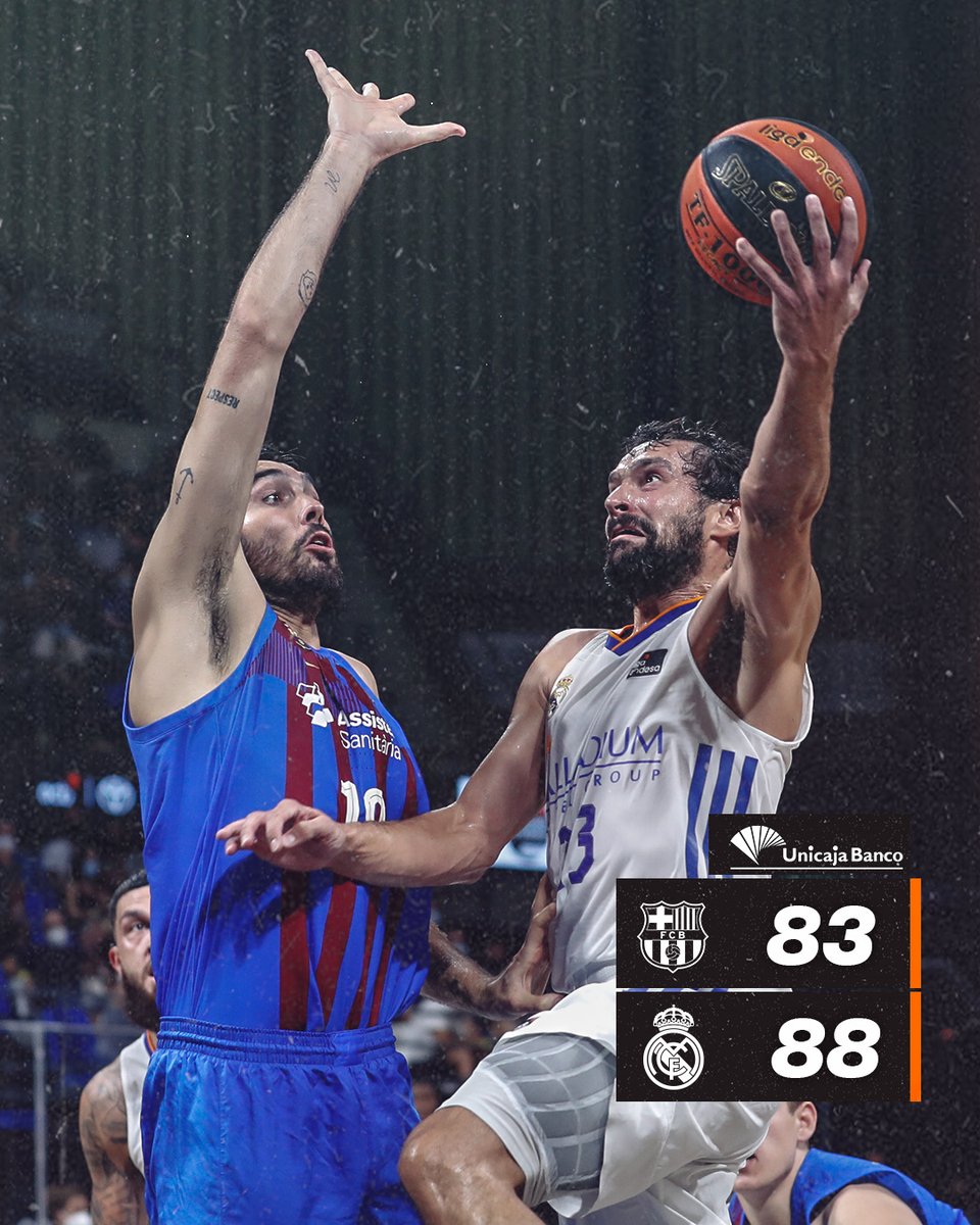 🤩 ¡¡𝐂𝐀𝐌𝐏𝐄𝐎𝐍𝐄𝐒!! 🤩

🔥 Remontada y peleadísima victoria  🆚 <a href="/FCBbasket/">Barça Basket</a> para revalidar el título de #SupercopaEndesa. ¡Es la 8⃣ª en nuestro palmarés!

#SUPERCAMPEONES8