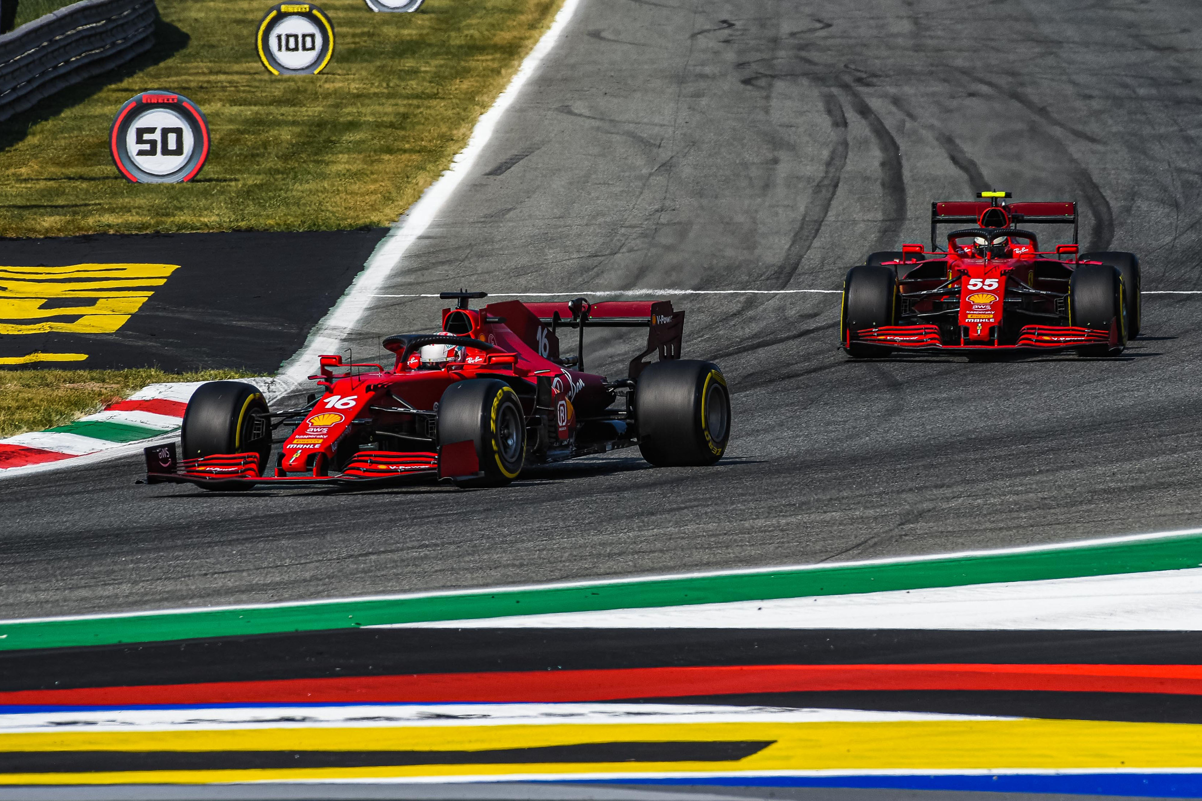 Charles Leclerc, Carlos Sainz