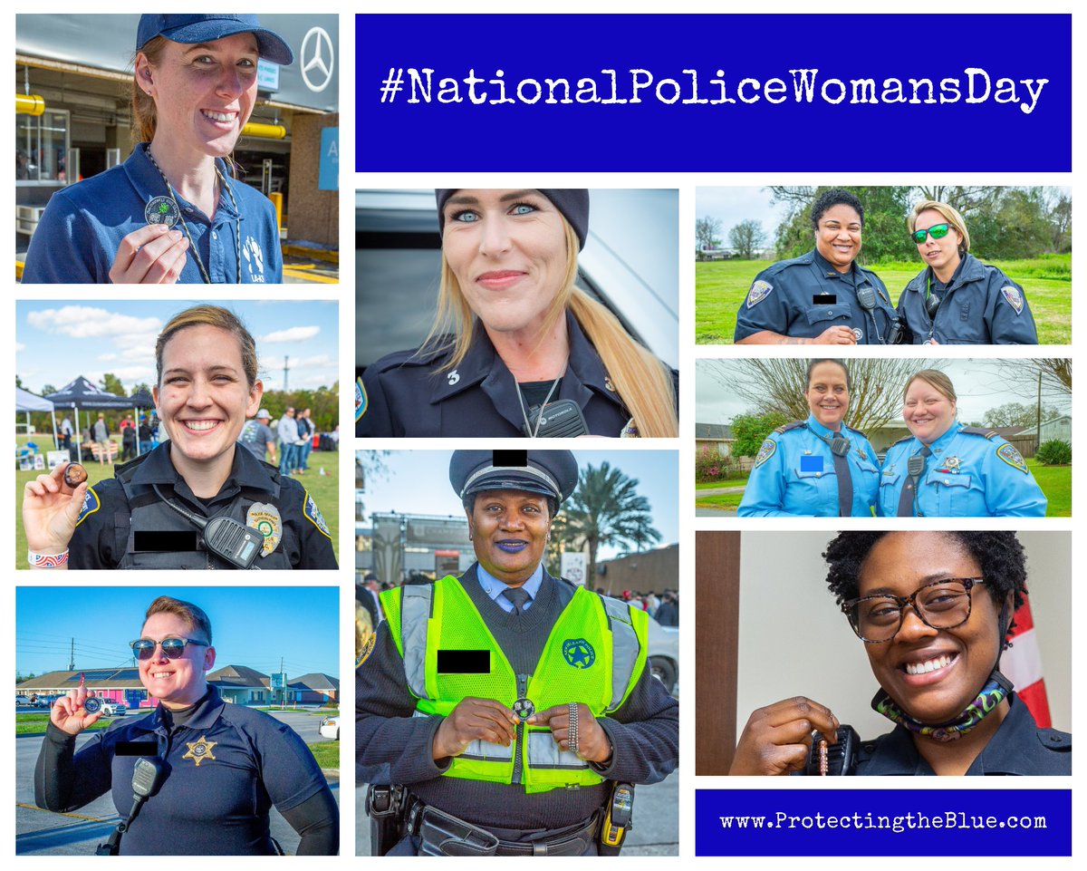 Happy #NationalPoliceWomansDay from Protecting the Blue!  #protectingtheblue #bluelivesmatter #backtheblue #thinblueline #igy6 #becarefuloutthere