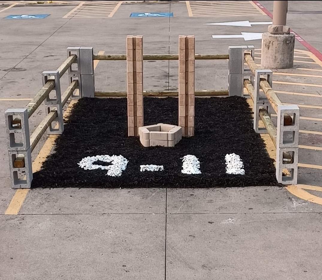 So my employer mandated that every store make a 9/11 memorial in the parking lot, welcome to hell