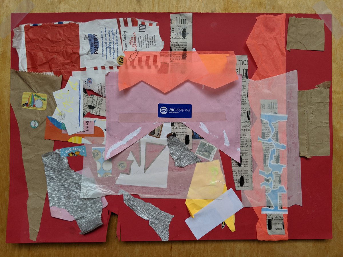 Elowen, 4, created this fabulous collage inspired by contemporary artist, Jo Hummel Newell - currently exhibiting at <a href="/saatchi_gallery/">Saatchi Gallery</a> 

Find out more about Jo’s work and explore our latest lesson over on our website 👇

londonsoutharthub.org/art-video-less…

#collage