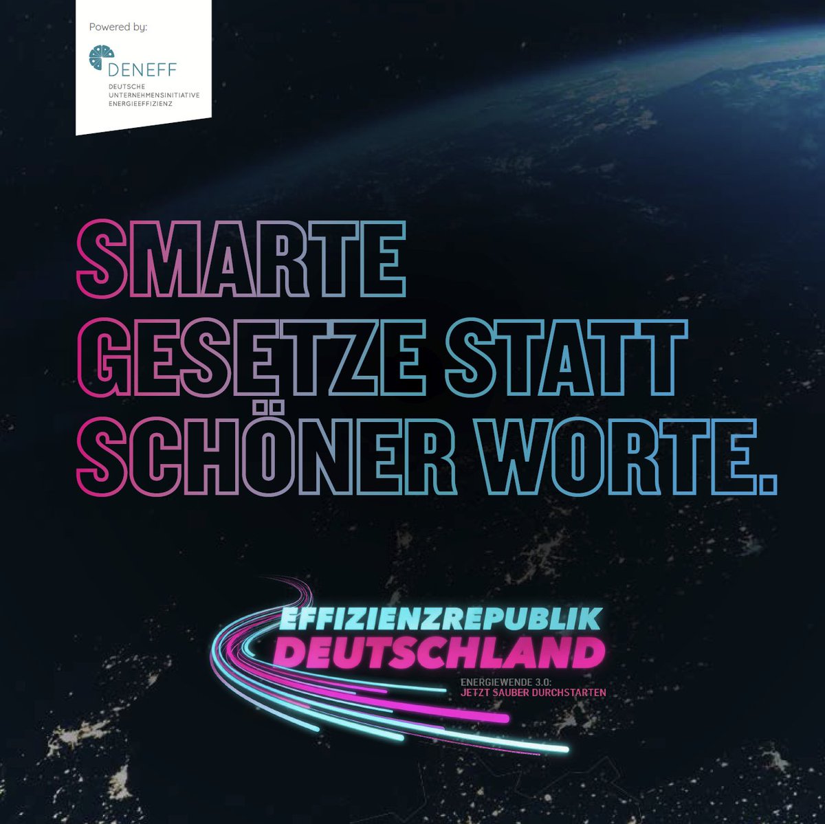 @aminajxx @ABaerbock Klare Position wäre auch schön, falls es im #Triell gleich noch um #Klimaschutz geht. Ausbau #Erneuerbare muss massiv mit #Energieeffizienz-Fortschritten begleitet werden! Wie das klappt: effizienzrepublik.de